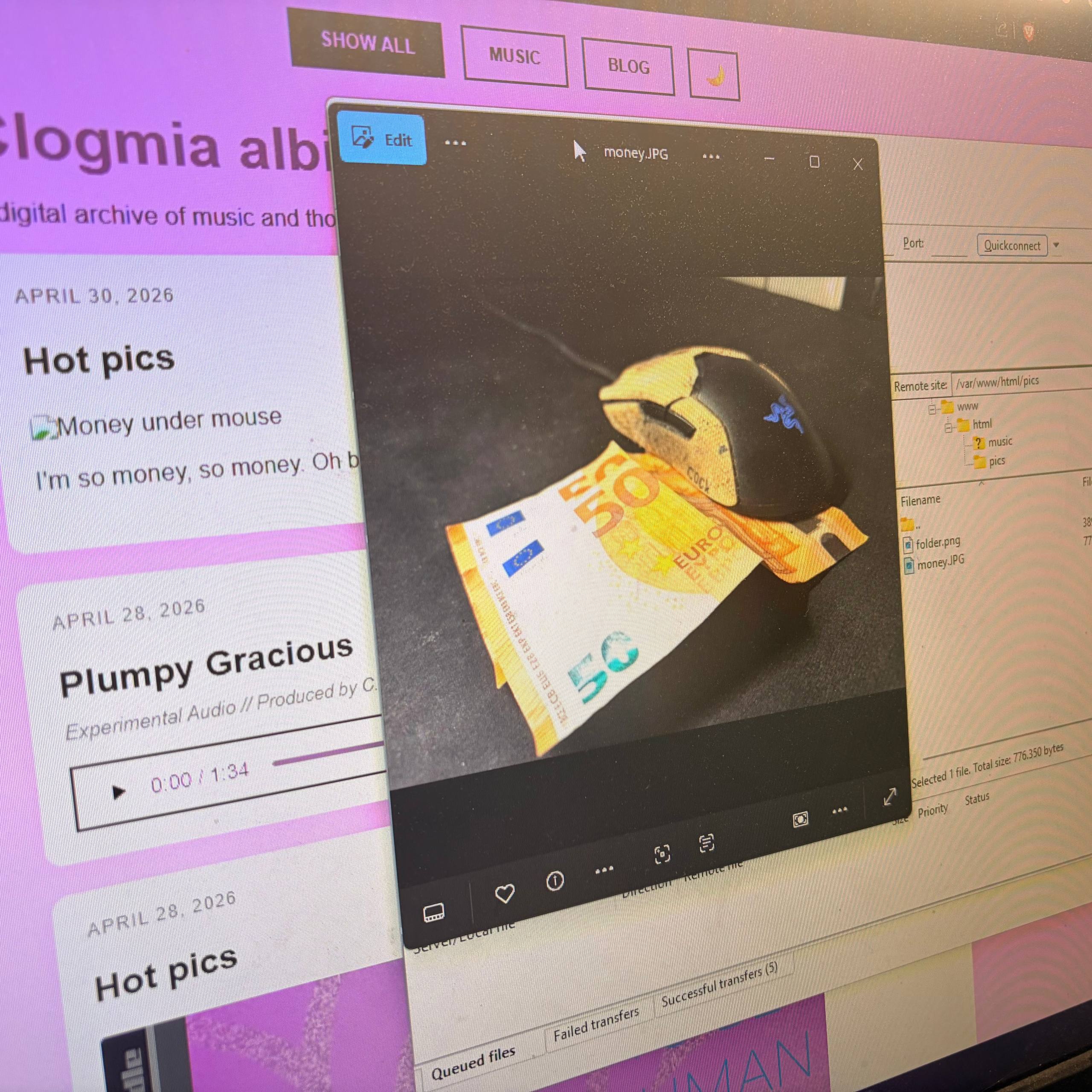 Computer screen